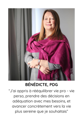 témoignage Bénédicte PDG